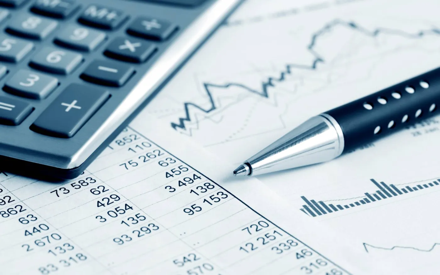 Financial report and calculator